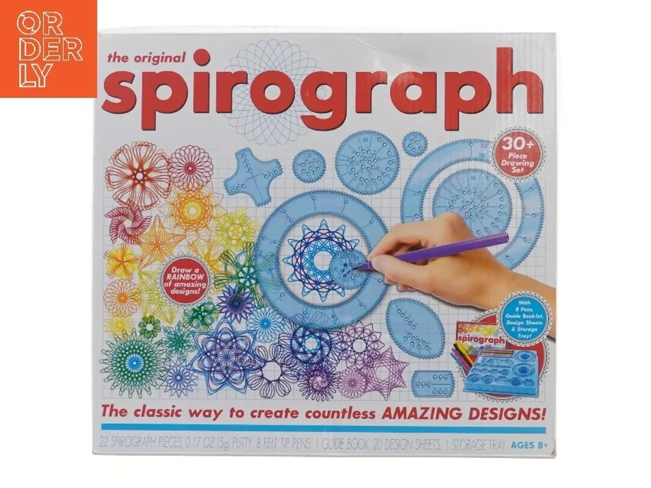 Billede 3 - Spirograf sæt fra Hasbro (str. 31x28 cm)