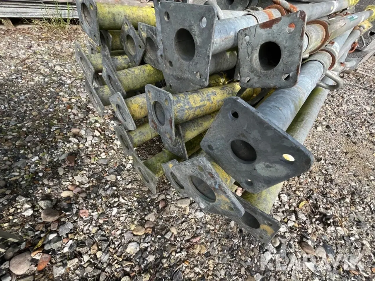 Billede 10 - Lot - Galvaniserede soldater / elementstøtter Müba B/D 40