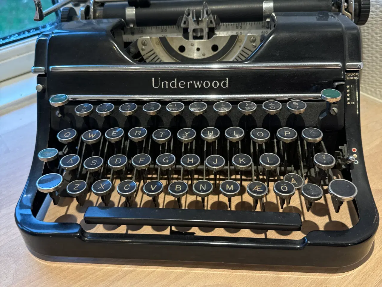 Billede 1 - Underwood antik skrivemaskine 