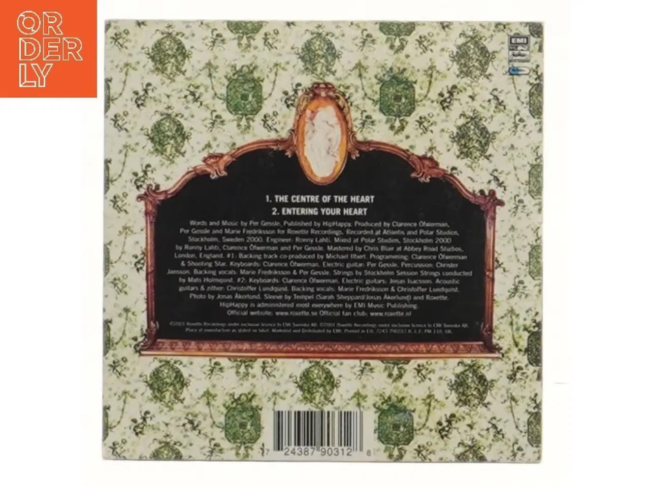 Billede 2 - Roxette CD - The Centre of the Heart