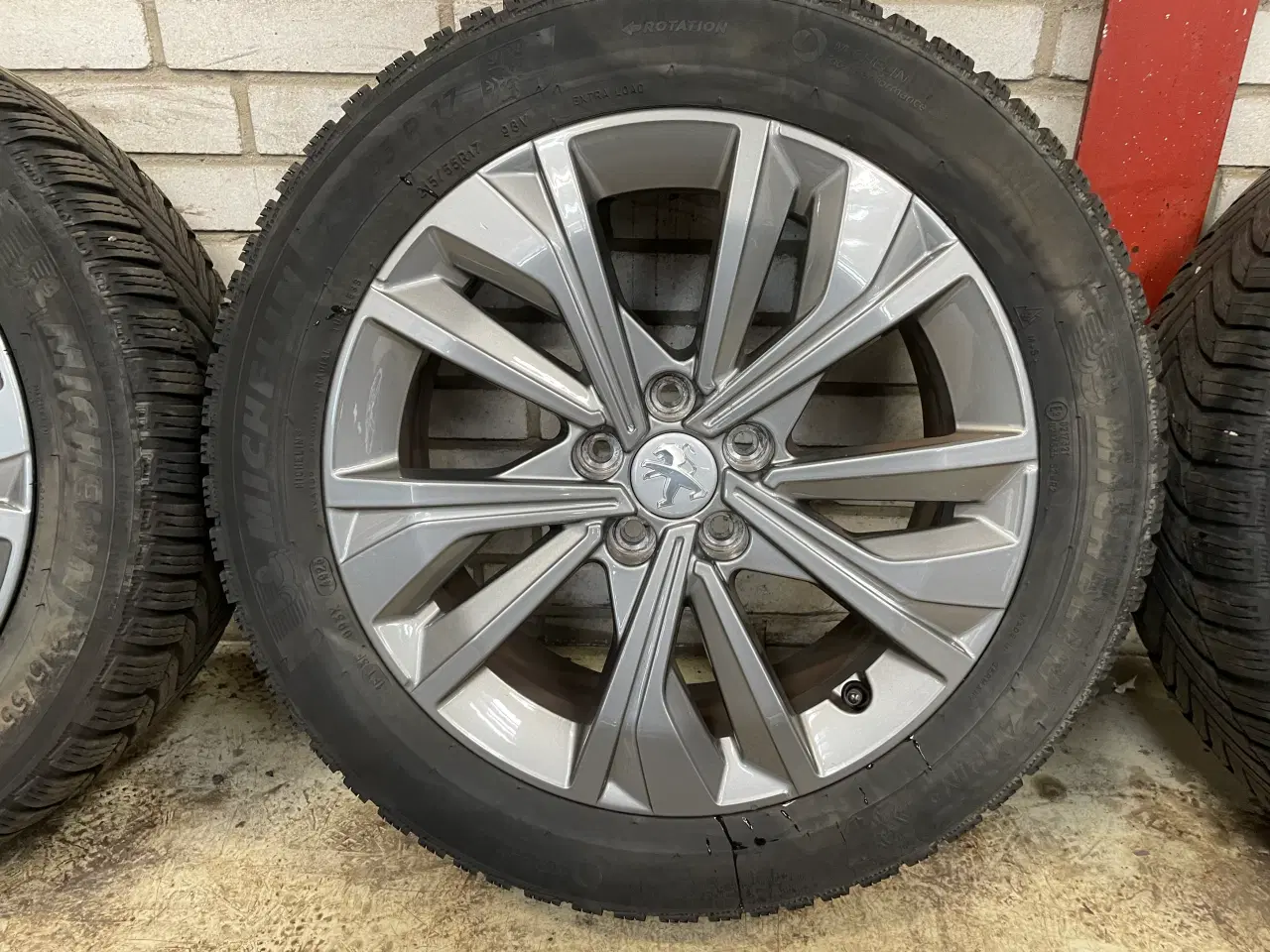 Billede 6 - 17 Peugeot 508 215/55r17 Ref.216A vinter