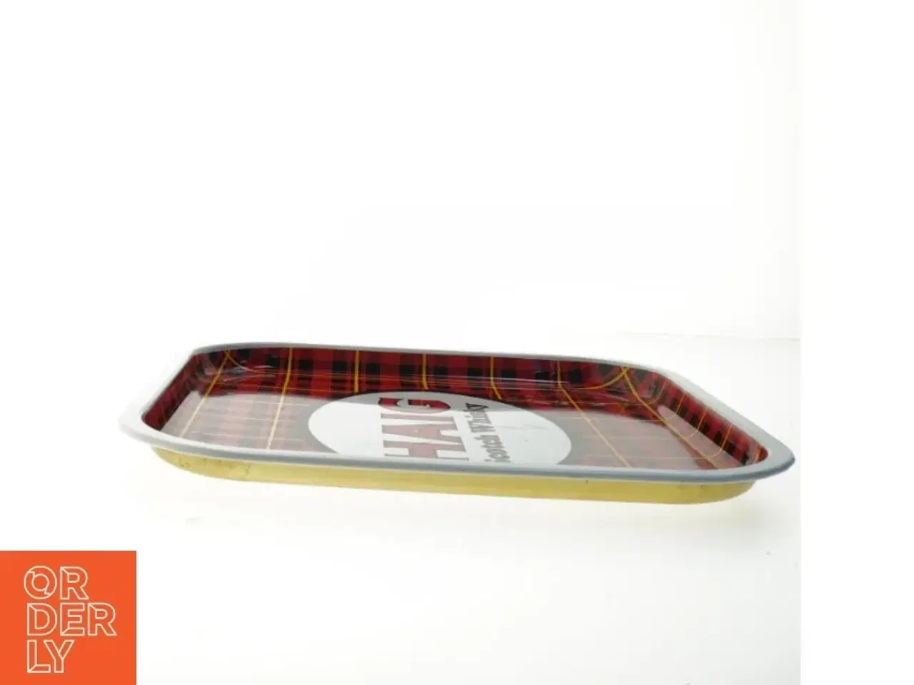 Billede 1 - Metalbakke med Haig Scotch Whisky design fra Haig (str. 34,5x34,5 cm)