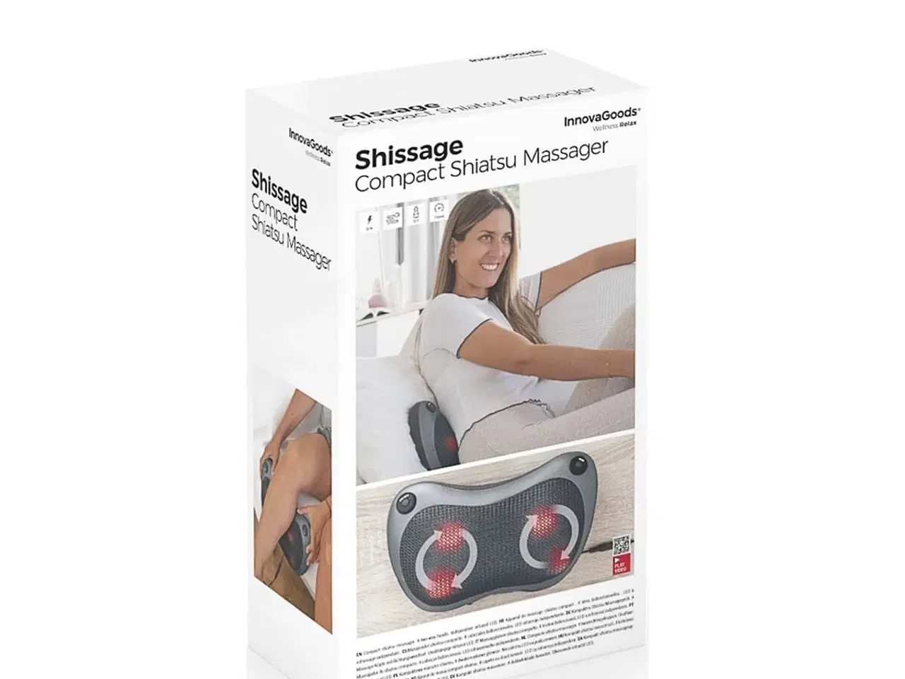 Billede 3 - Kompakt Shiatsu-massageapparat Shissage InnovaGoods