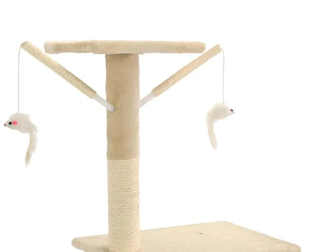 Billede 5 - Kradsetræ til katte med sisal-kradsestolper 230-250 cm beige