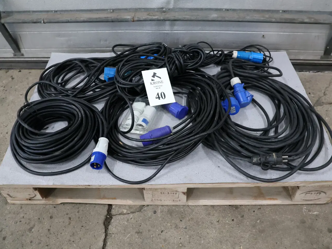 Billede 1 -  Div Strømkabler ass længder. 