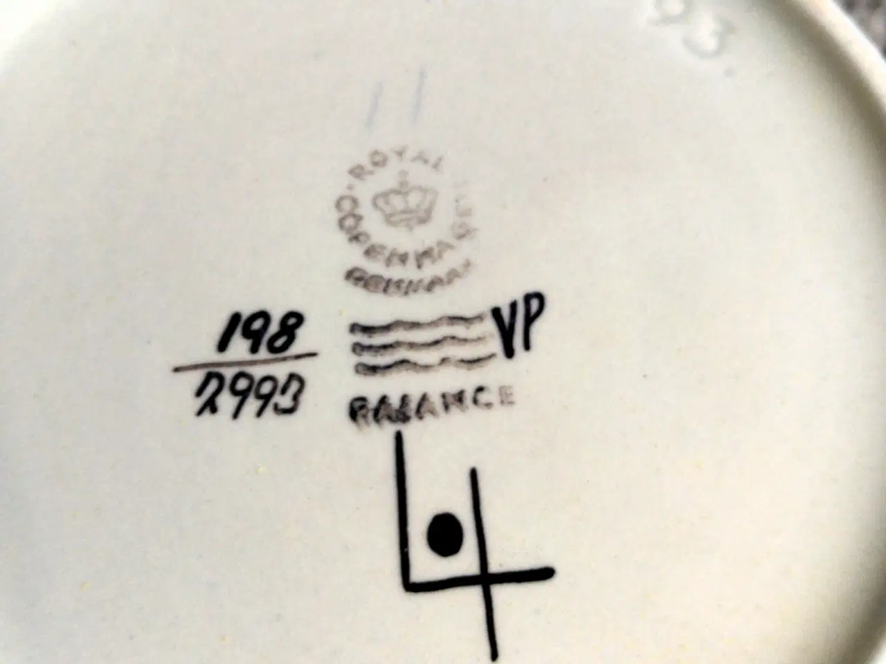 Billede 4 - Royal Copenhagen 198 /2993 krukke med låg