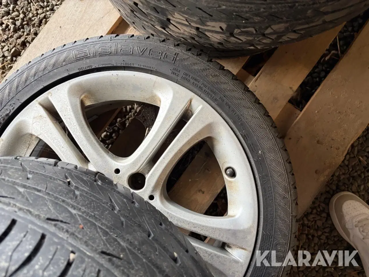 Billede 7 - Dæk med fælge Gislaved Ultra Speed 2 - 4 styk