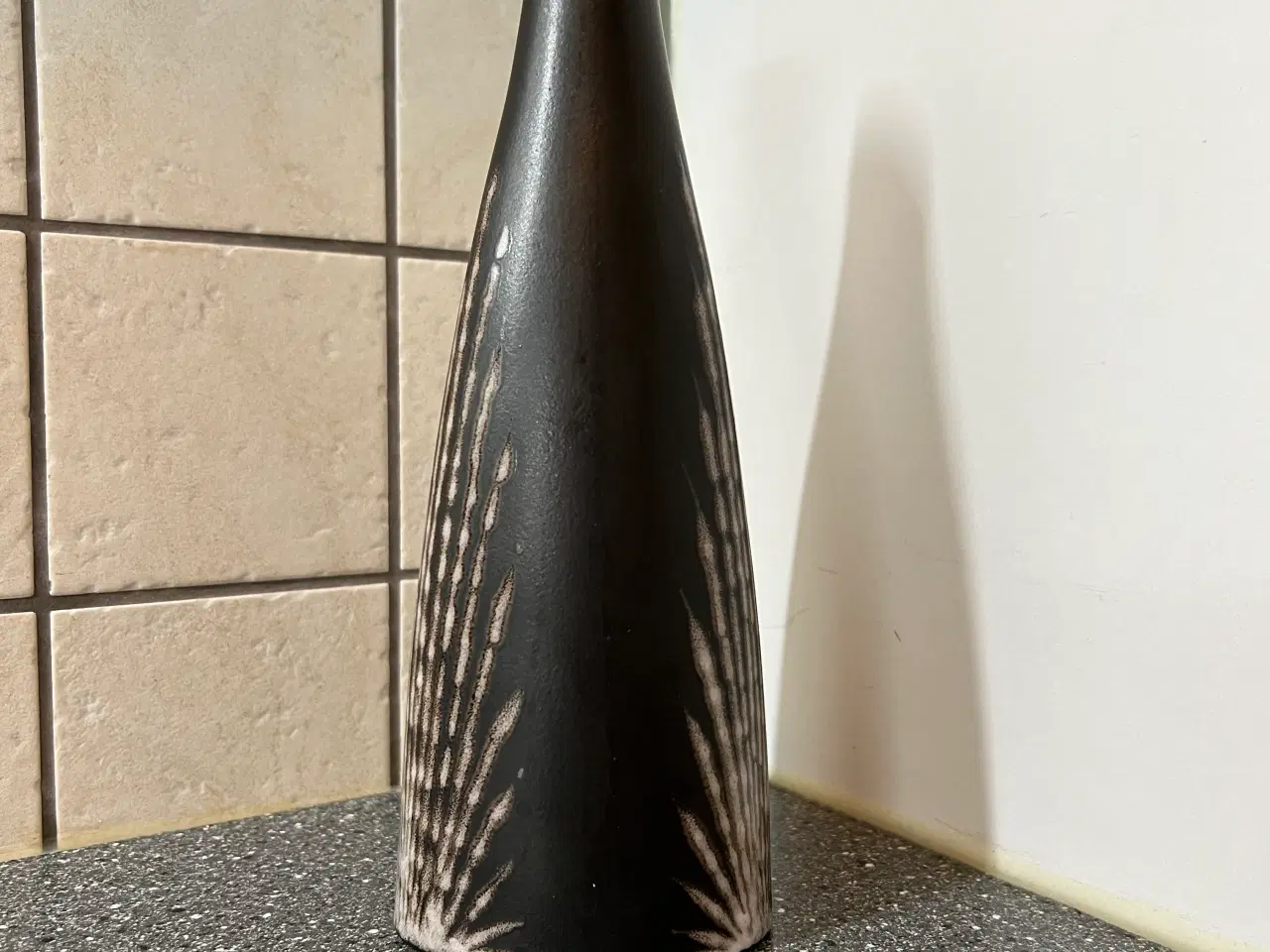 Billede 1 - Søholm keramik, sort vase