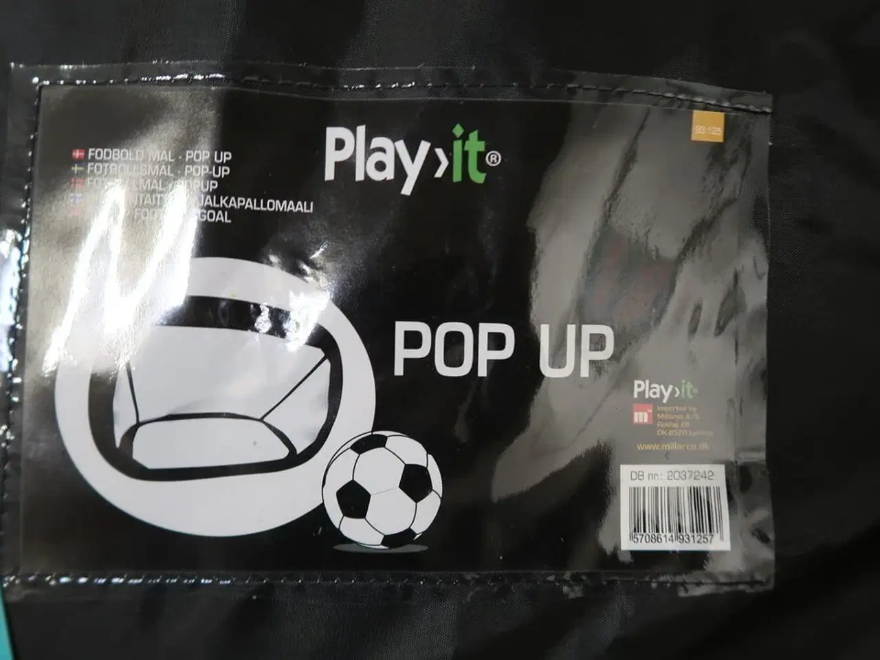 Billede 3 - 4 stk. Play>it fodboldmål pop-up