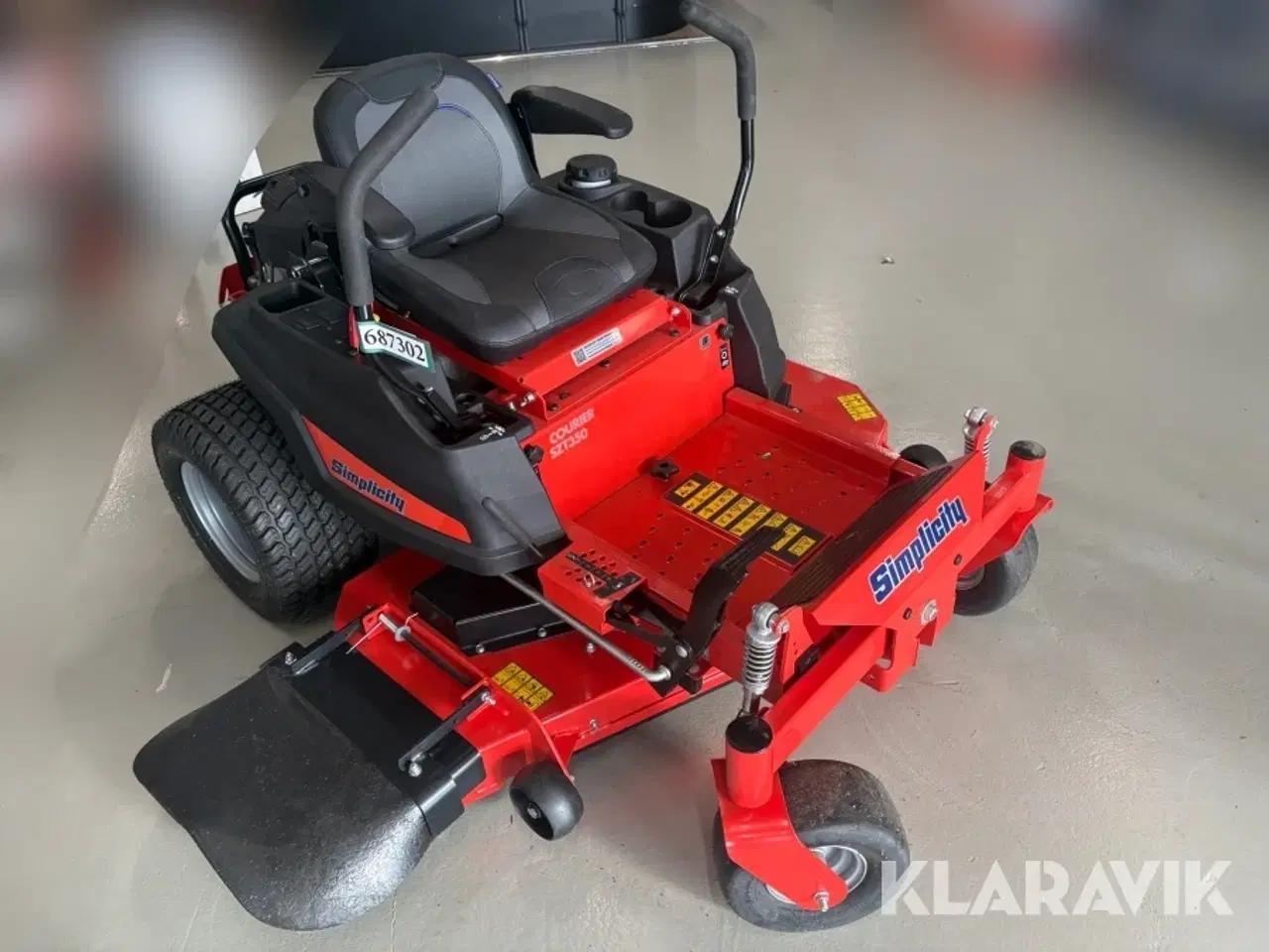 Billede 3 - Zeroturn plæneklipper Simplicity COURIER SZT350