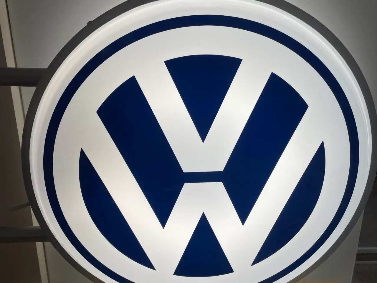 Billede 1 - Stort flot VW lys skilt 