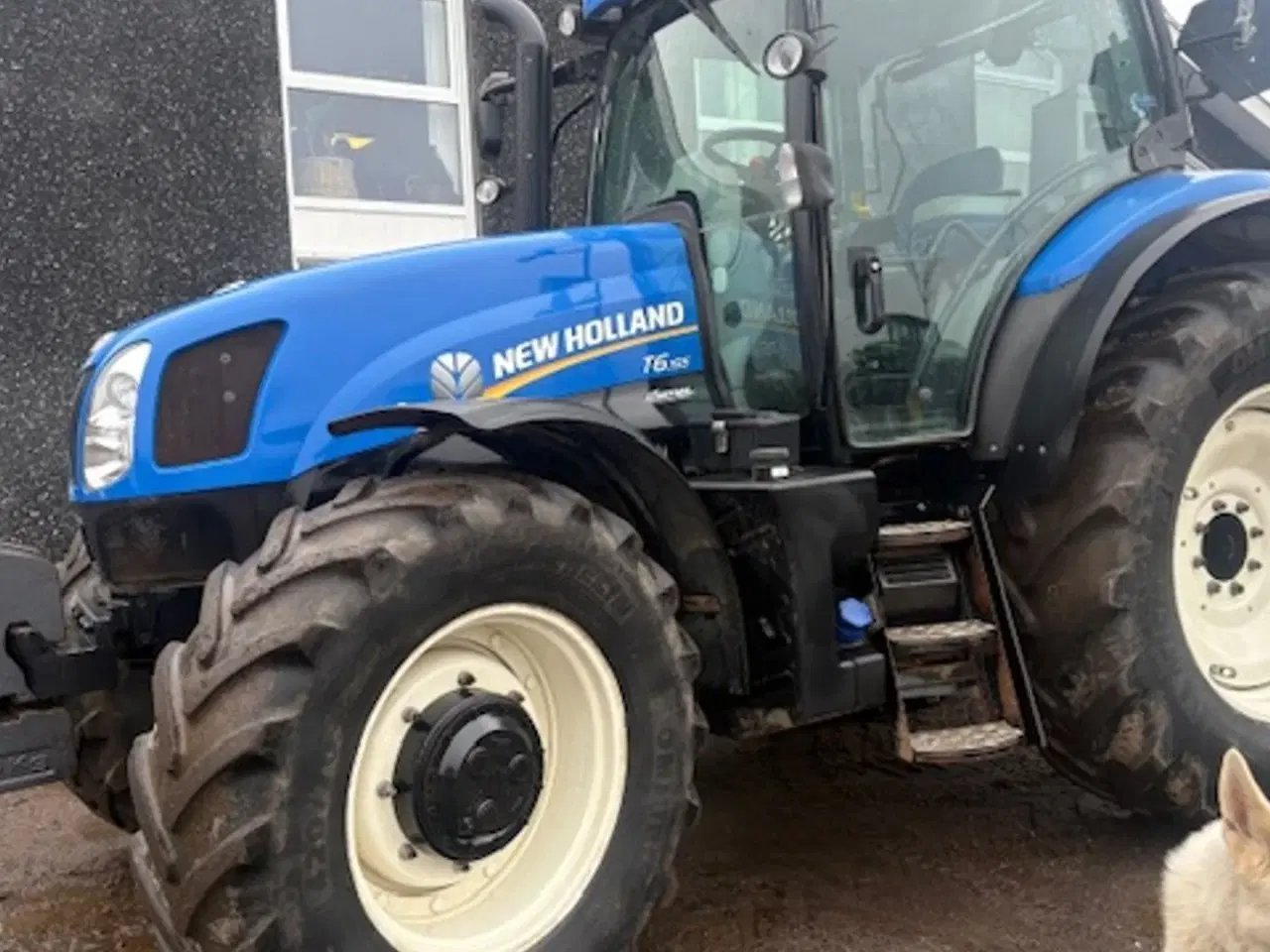 Billede 1 - New Holland T.6155 ENEJERS. KUN 4163 TIMER. M. FULD FRONTVÆGT.