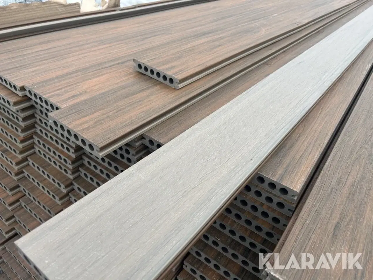 Billede 5 - Komposit terrassebrædder Kirkedal 6 meter 60styk i alt 360 meter