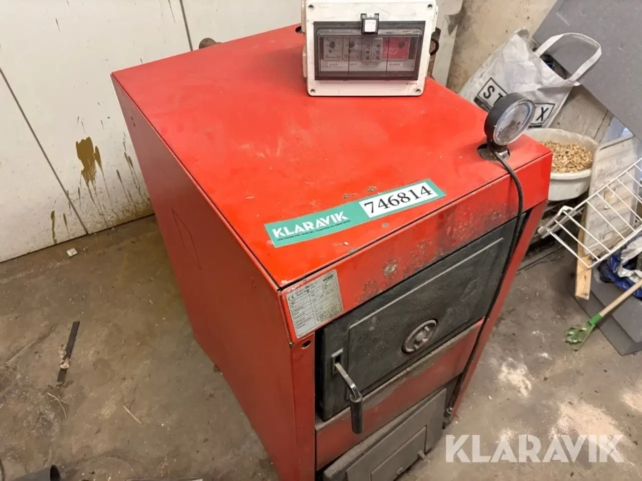 Billede 1 - Fyr / kedel til piller & fastbrændsel Smedegården/ Viadrus / Hercules U26