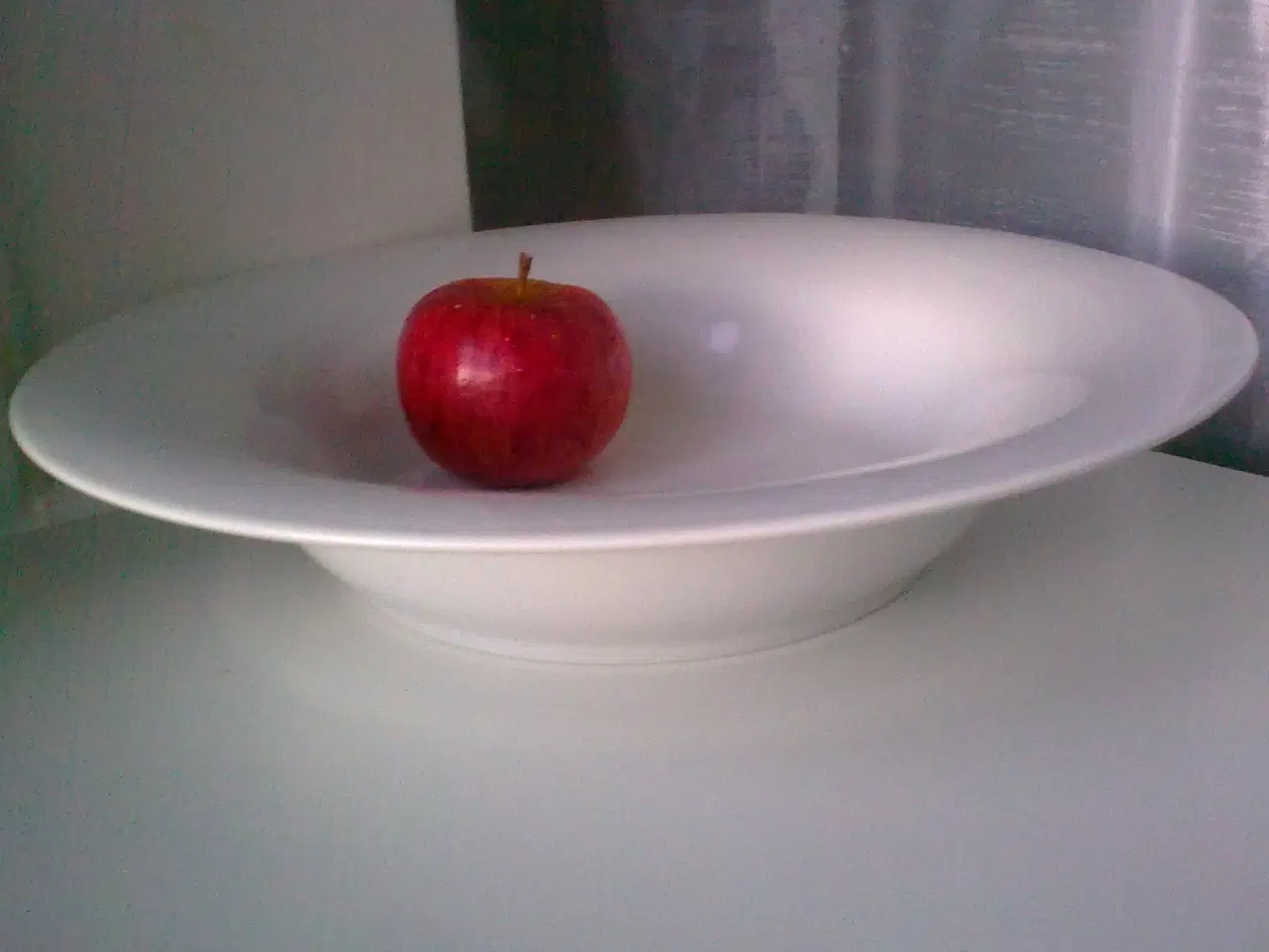 Billede 1 - Royal Copenhagen HVID space fad 1980rne