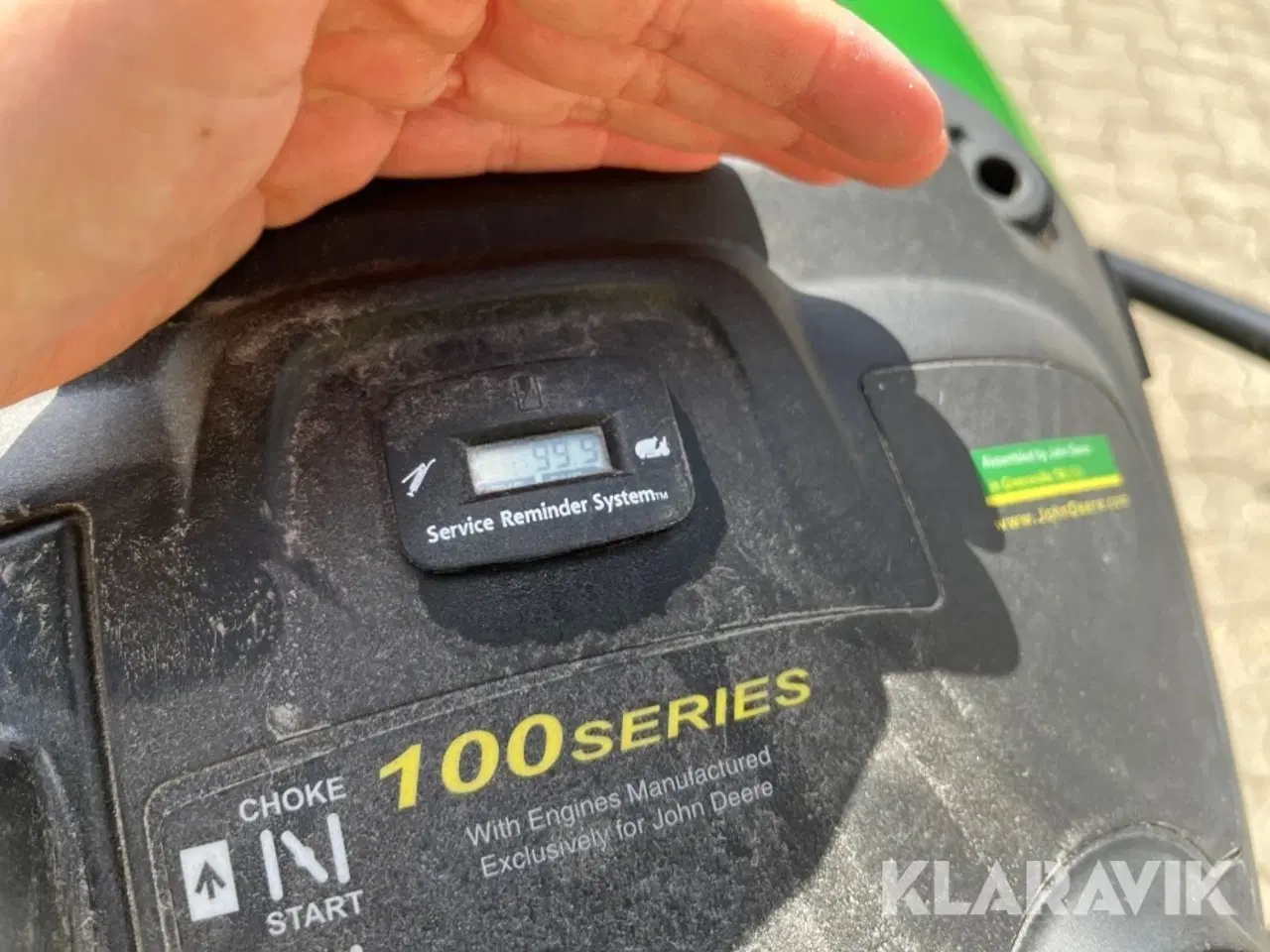 Billede 9 - Græsslåmaskine John deere X125