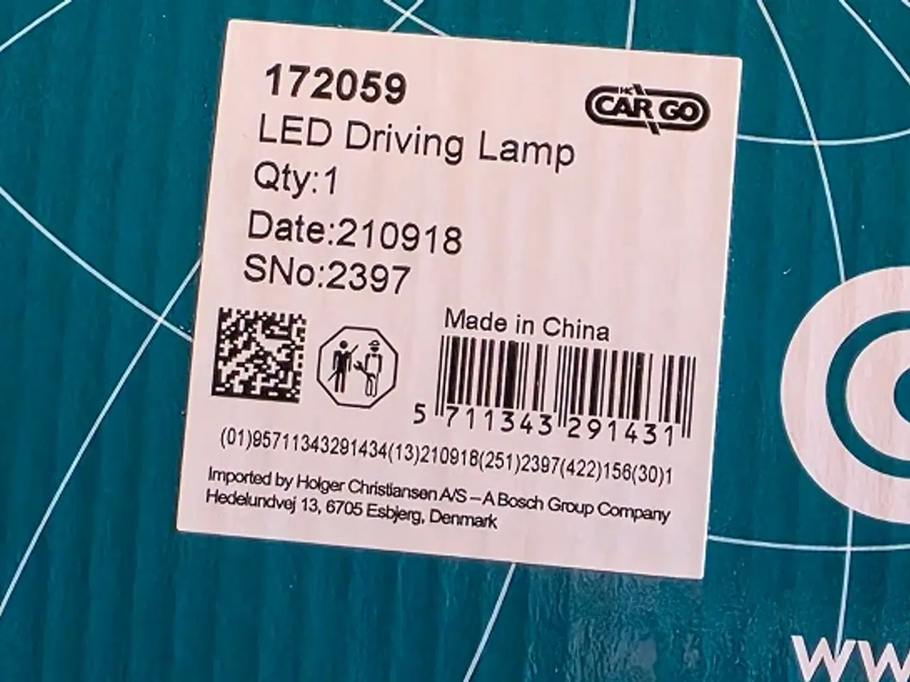 Billede 3 - LED Fjernlygte Ø178 - HC Cargo 172059