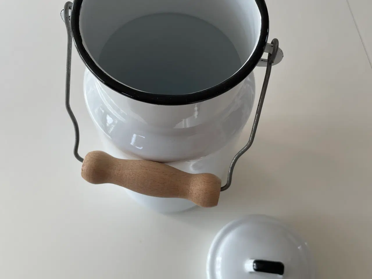 Billede 3 - Lille emalje mælkespand