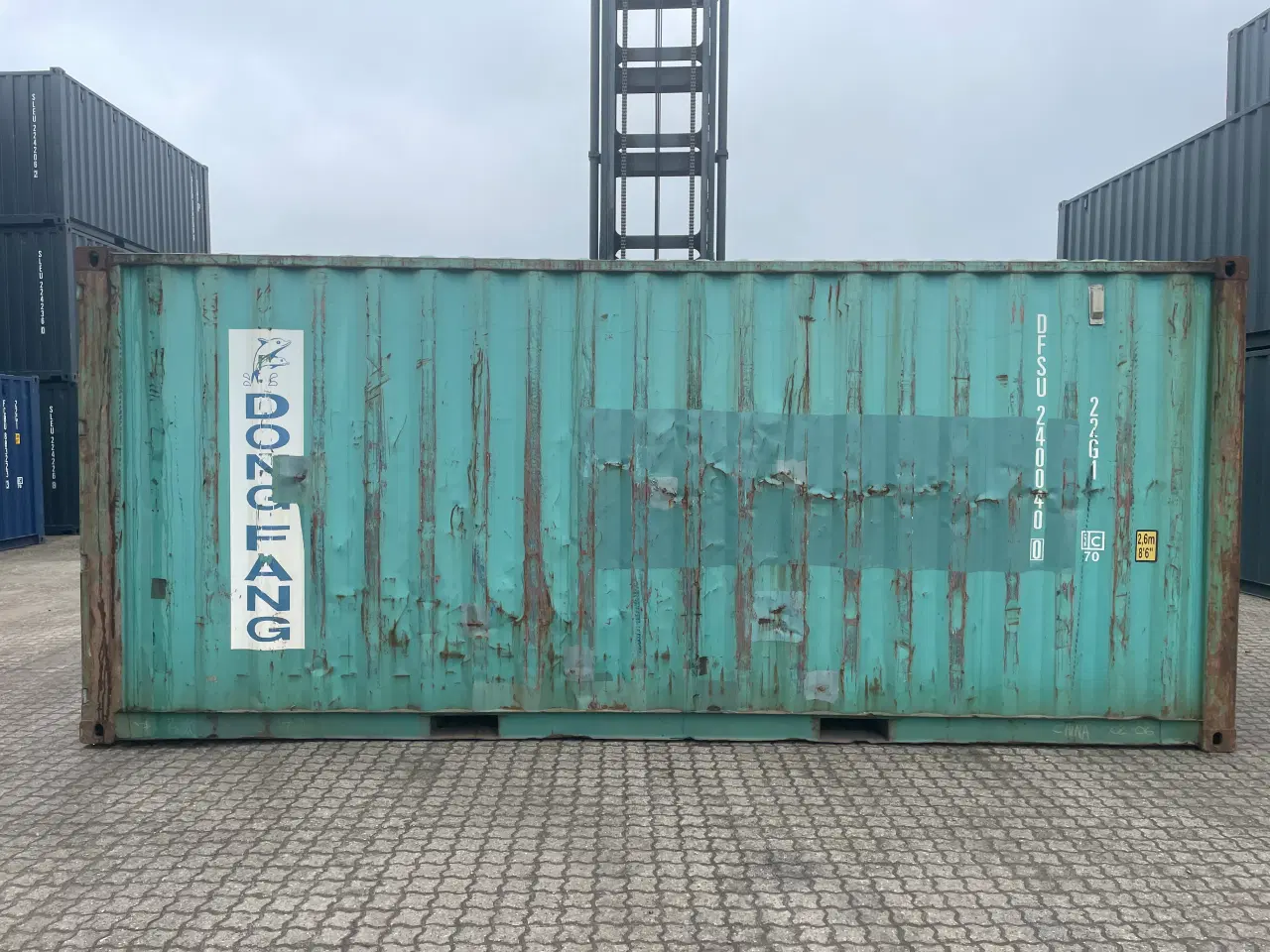 Billede 3 - 20 fods Container- ID: DFSU 240040-0