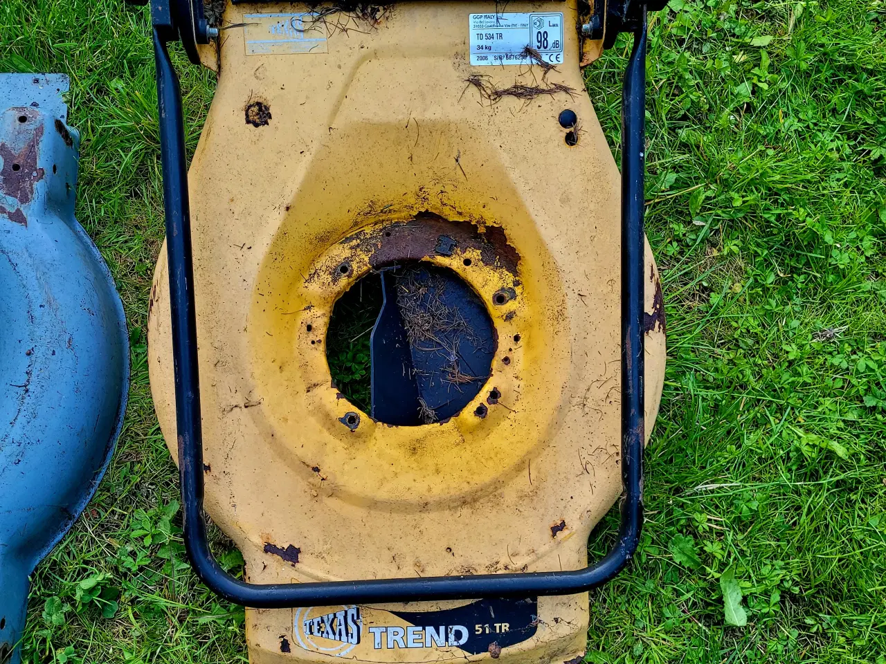 Billede 4 - 7 plæneklipper skjold