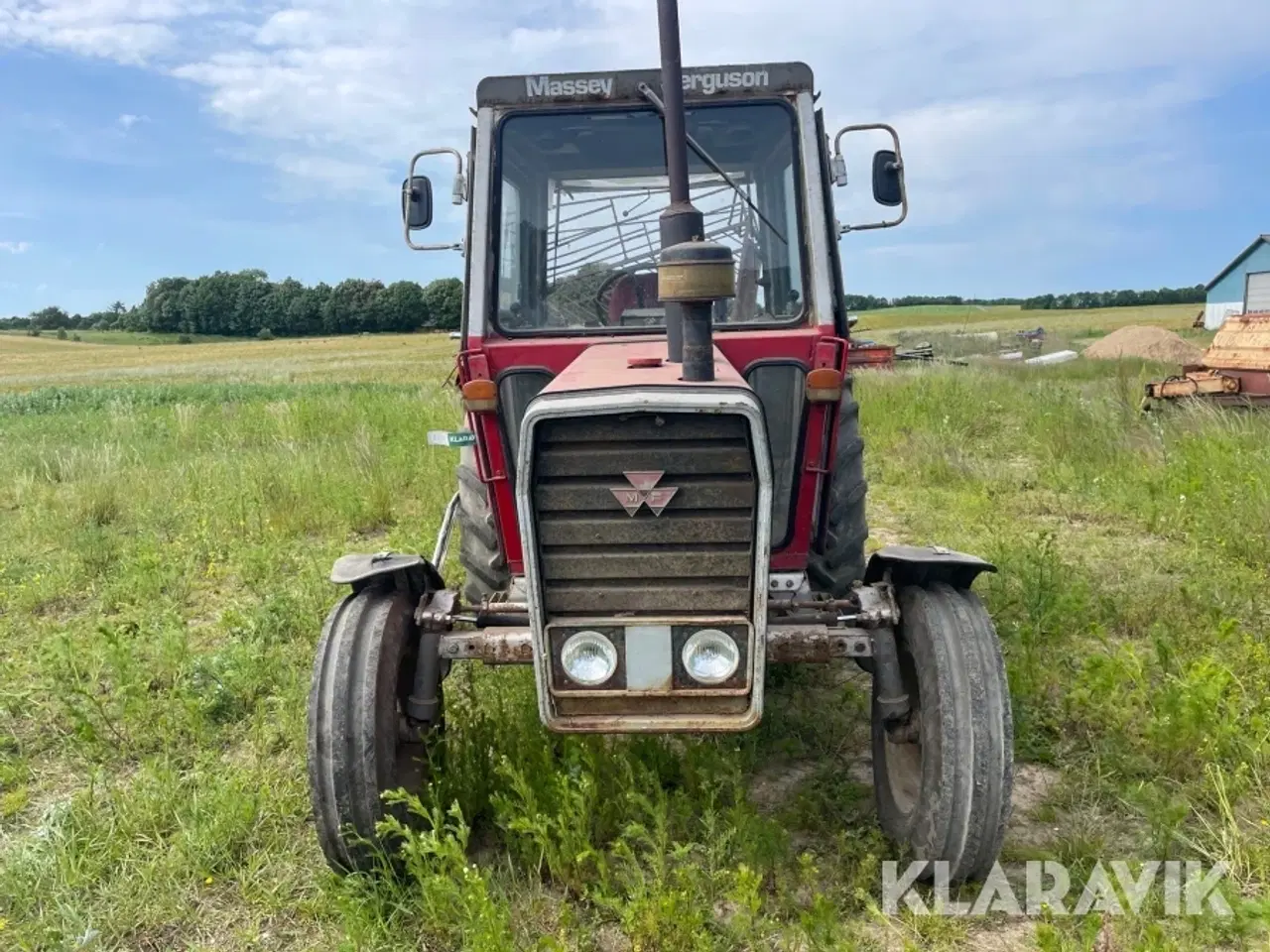 Billede 2 - Veterantraktor Massey Ferguson 550