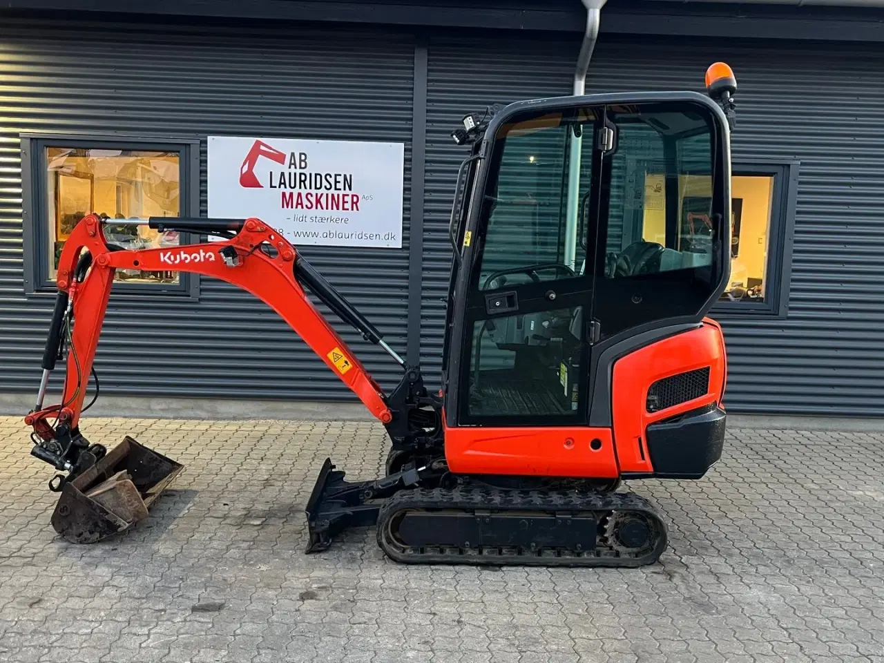 Billede 1 - Kubota KX016-4 Tiltman med hydraulisk skovlskifte