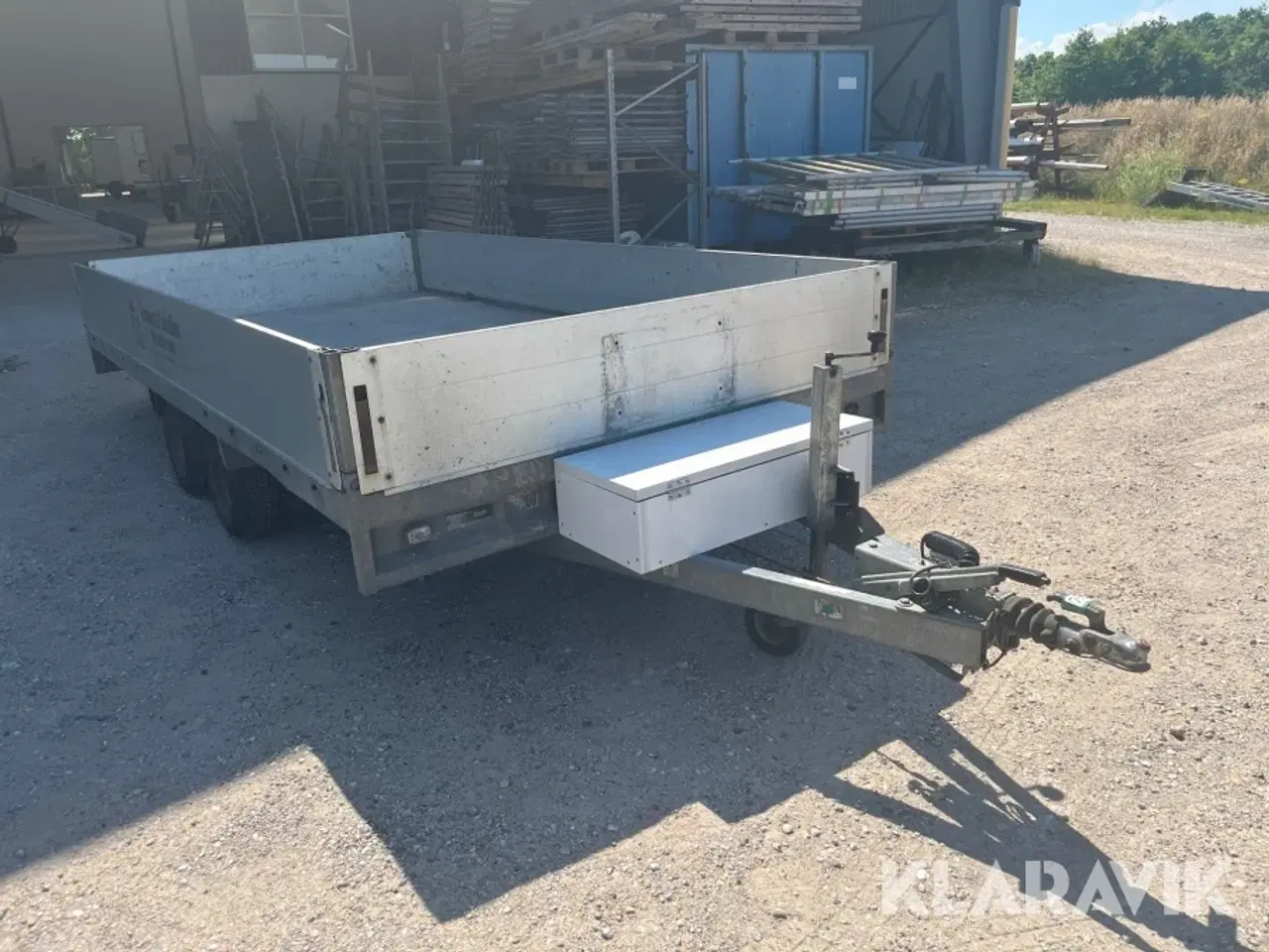 Billede 2 - Boogietrailer to akslet Anssems