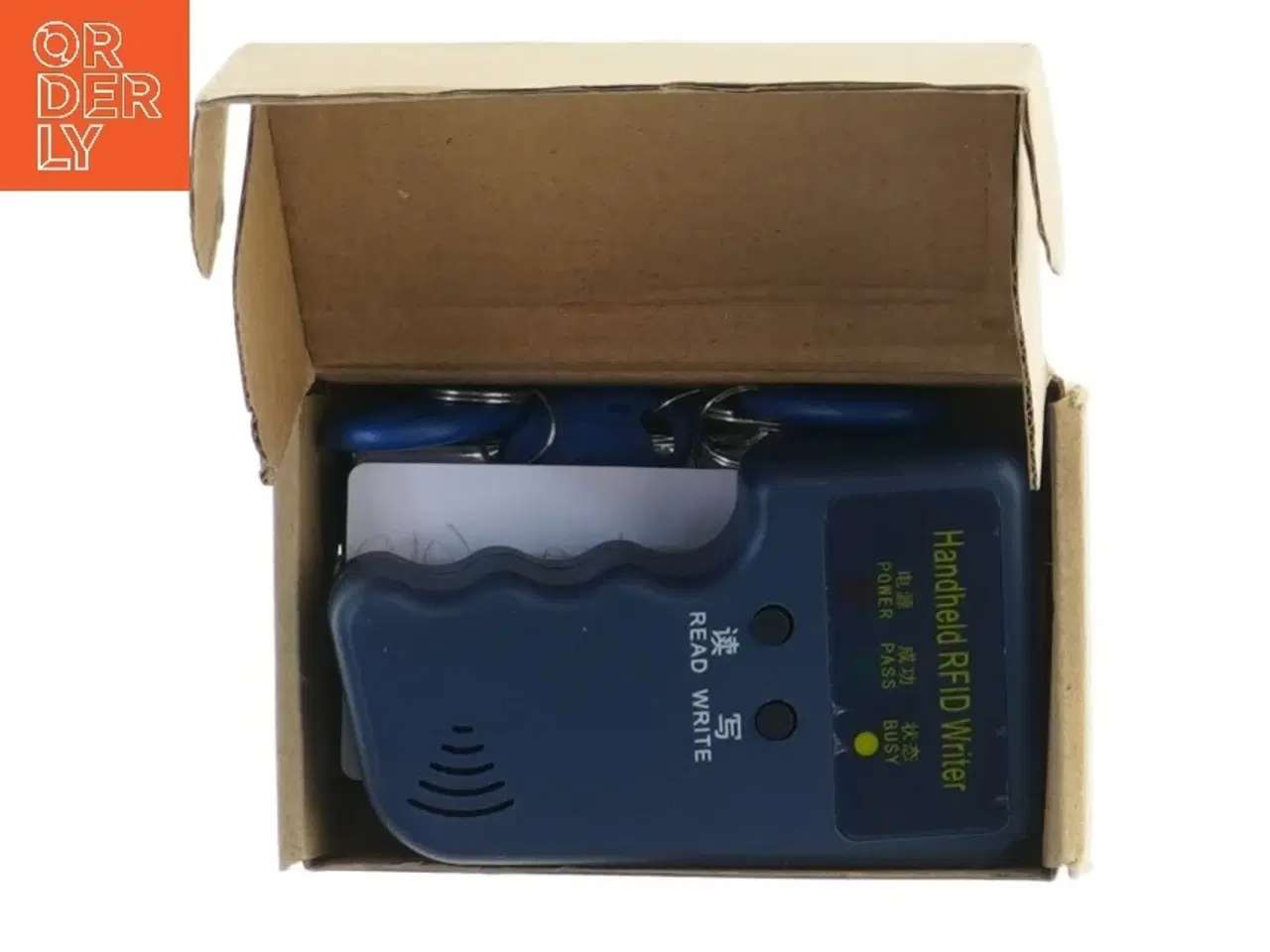 Billede 1 - Håndholdt RFID-skriver med tags (str. 11,5x7 cm)