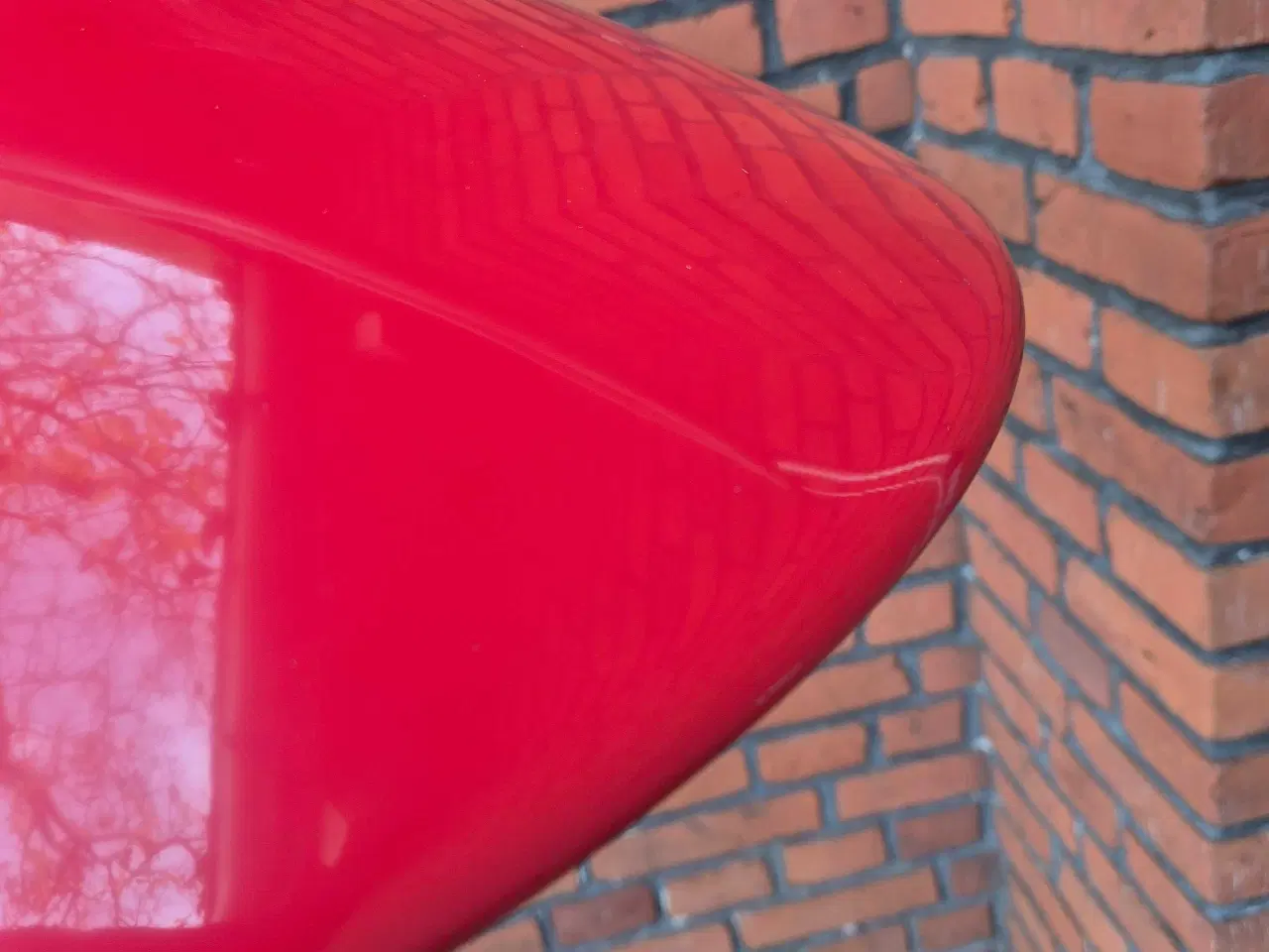 Billede 8 - Rød retrolampe med lækkert design