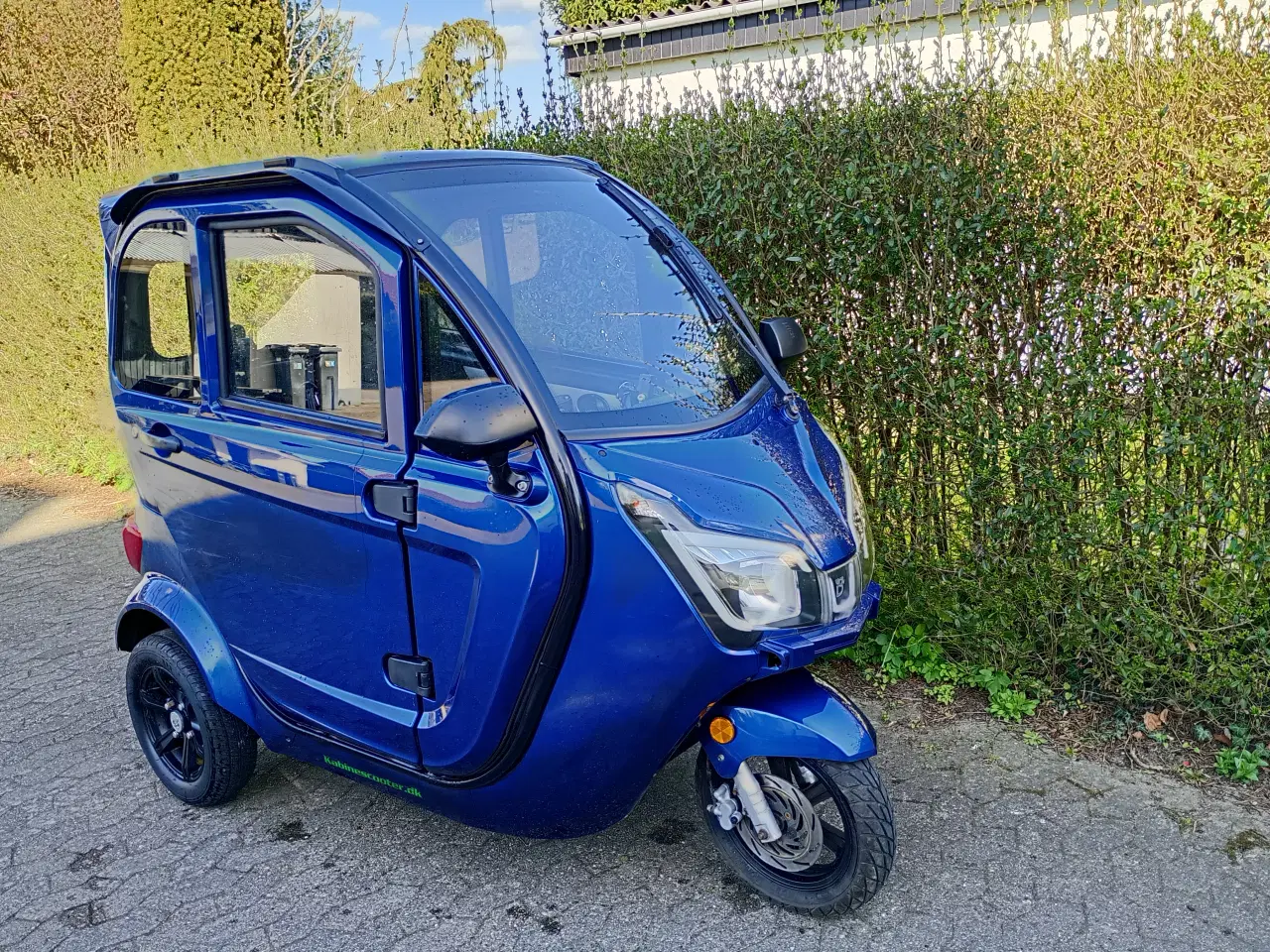 Billede 7 - El-kabinescooter 30 km/t bach