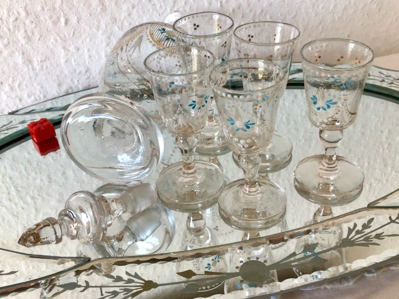 Billede 4 - Karaffel med glas