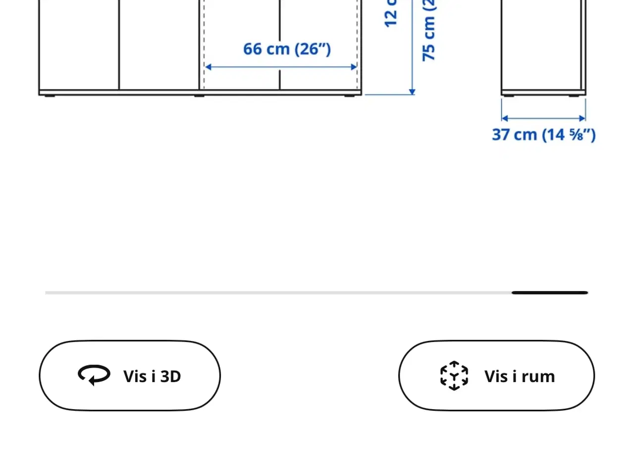 Billede 3 - Skænk med ben