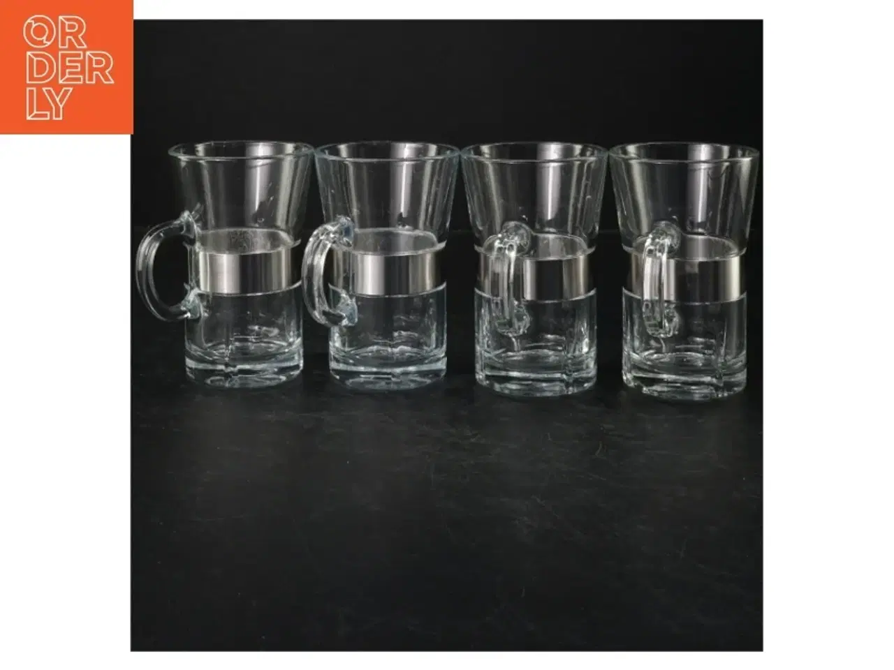 Billede 1 - Glas krus (str. Ø 7,5. cm. længde, 12 cm)
