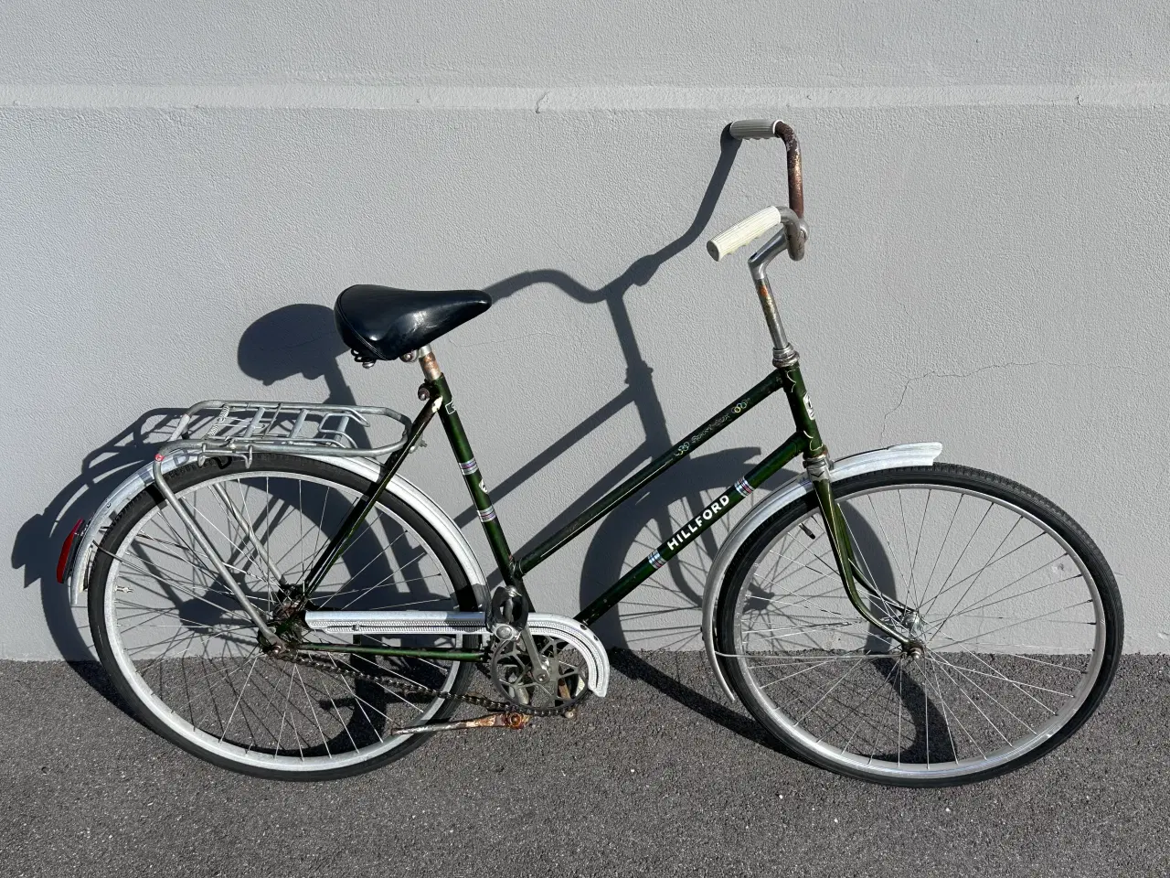 Billede 2 - Mørkegrøn Hillford Sport Lux retro damecykel