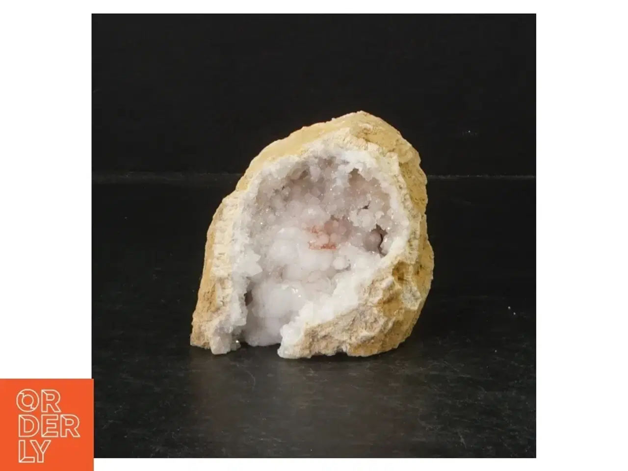 Billede 1 - Geode med krystaller (str. 11 cm)