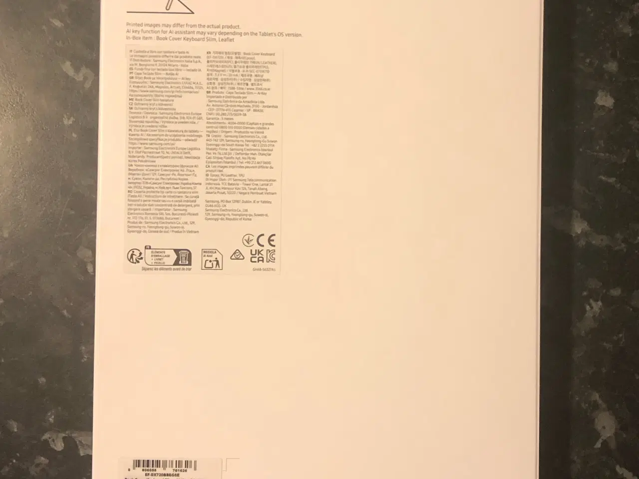 Billede 4 - Galaxy Tab S10 FE WIFI tablet+Book Cover Keyboard