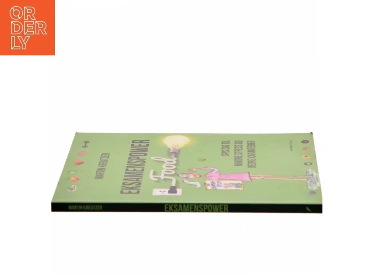 Billede 2 - Eksamenspower : spis dig til mindre stress og bedre karakterer af Martin Kreutzer (Bog)