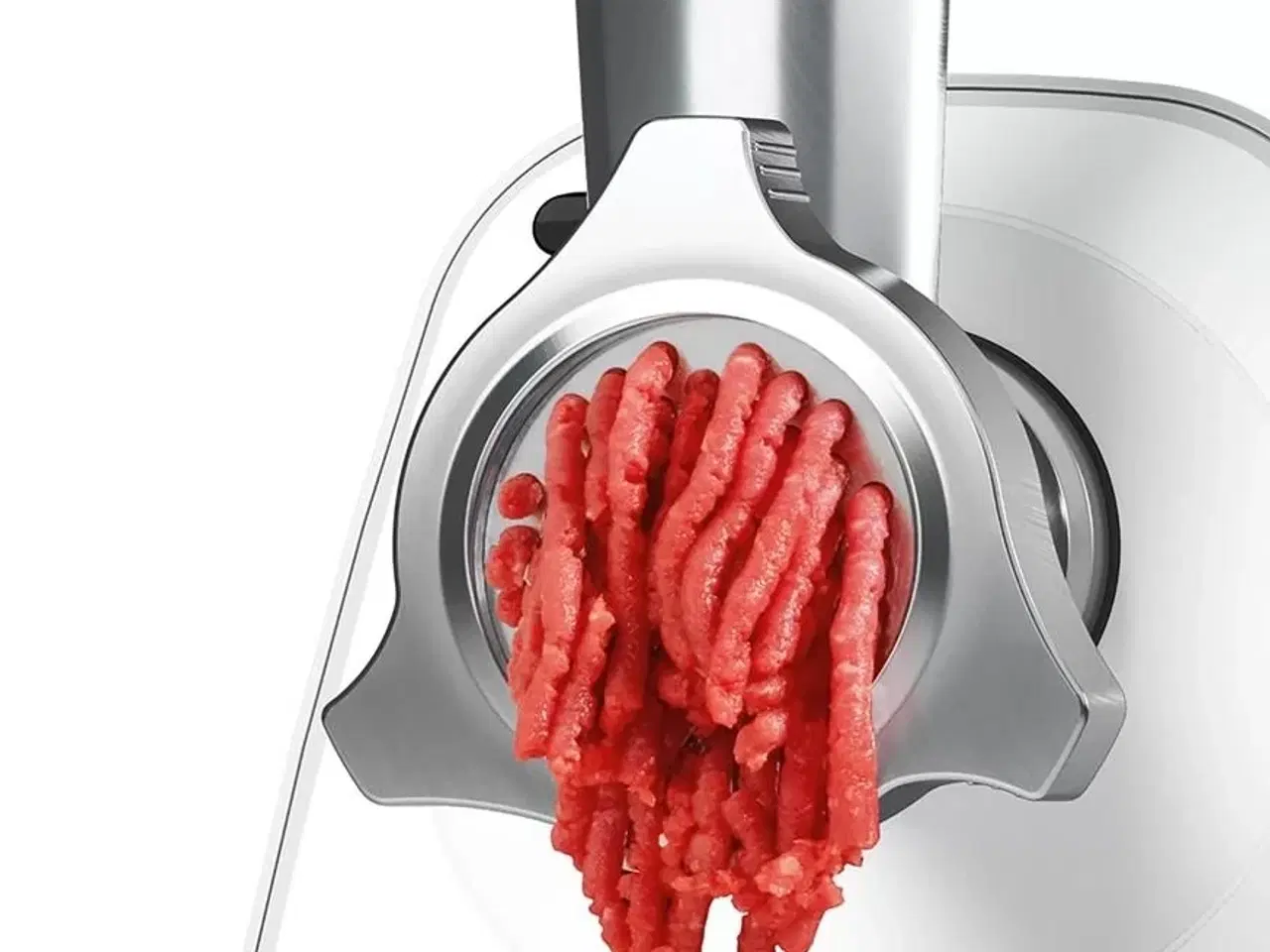 Billede 6 - Kødhakker Bosch MFW2520W – 1.500 W, rustfrit stål/hvid