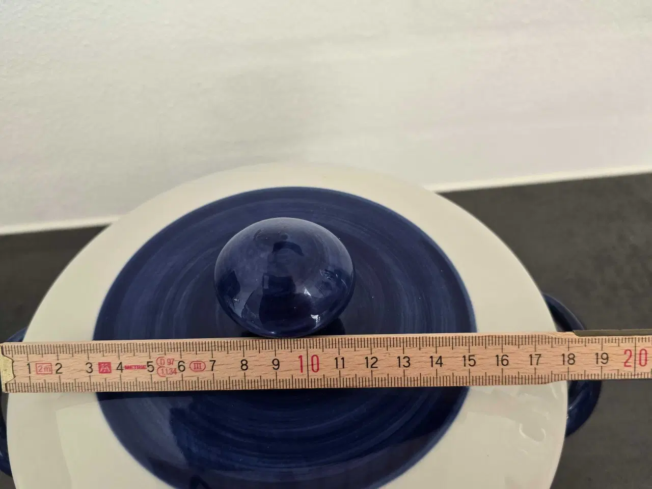 Billede 8 - Blå Koka gryde/skål med låg