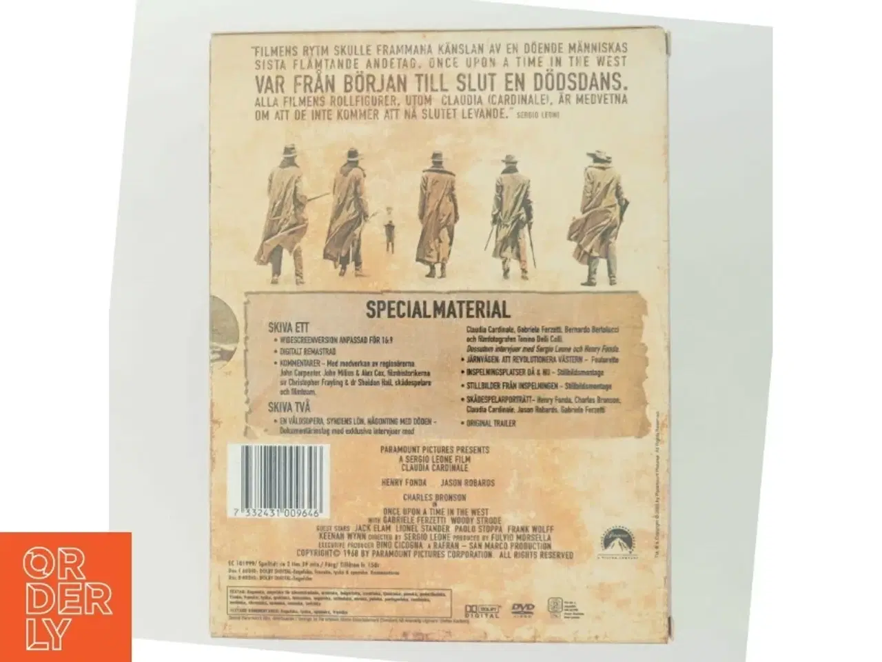 Billede 3 - Once Upon a Time in the West med Claudia Cardinale (DVD)
