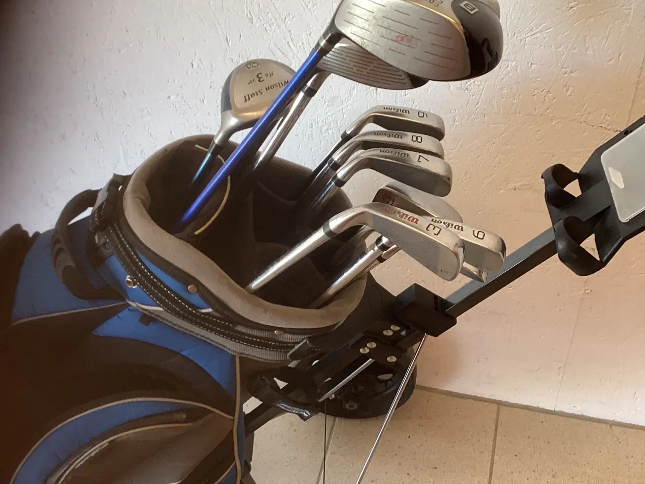 Billede 5 - Golfsæt vogn bag og vilson udstyr mm.