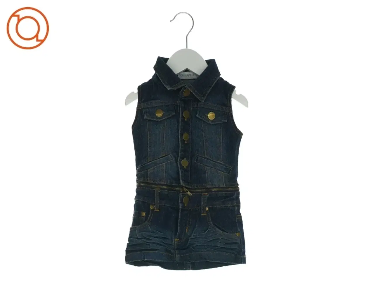 Billede 1 - Denim kjole fra Chicaprie (Str. 2 år)