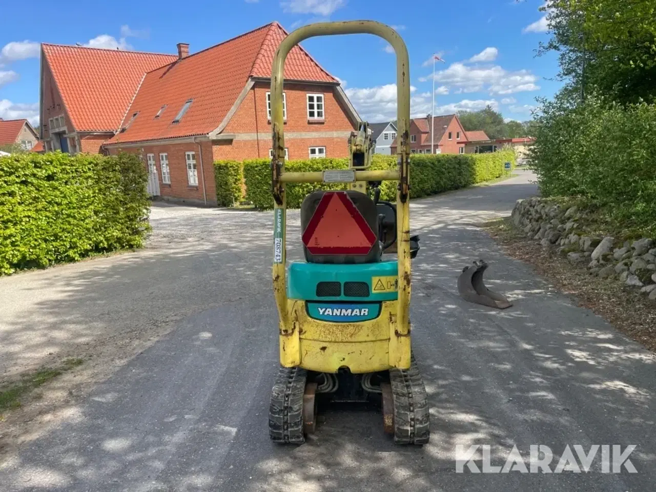 Billede 6 - Gravemaskine Yanmar SV-08-1 med skovle