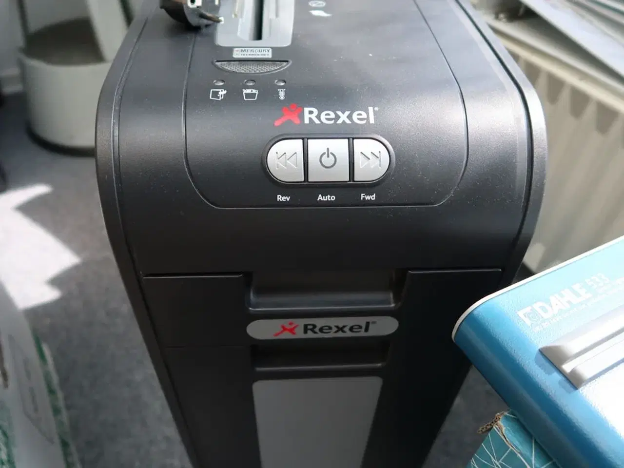 Billede 7 - Div. Elektronik, makulator REXEL RSS2232, hæftemaskine RAPID 5080Electronic m.m.