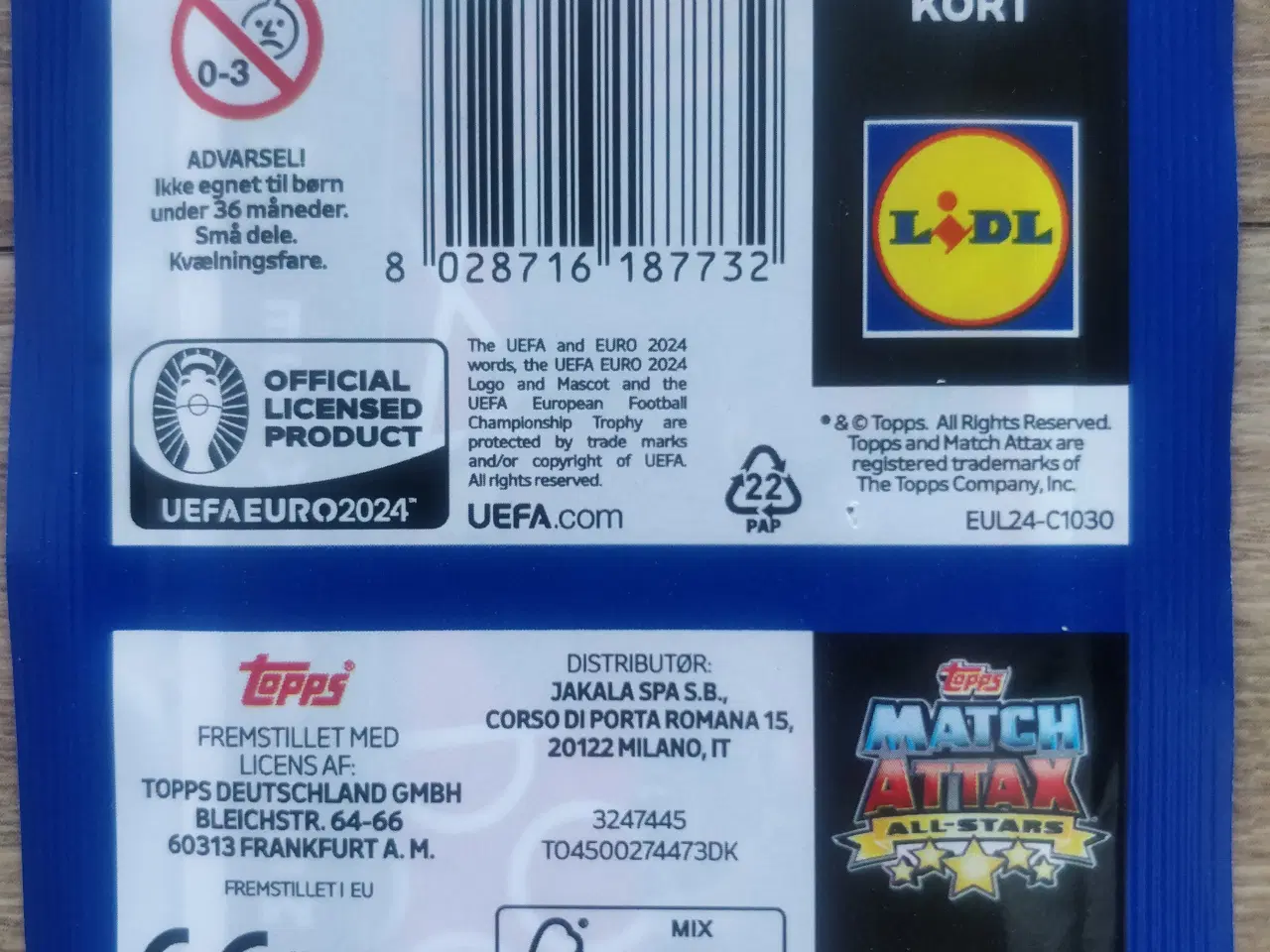 Billede 2 - Samlekort Fodbold, Match Attax Euro 2024