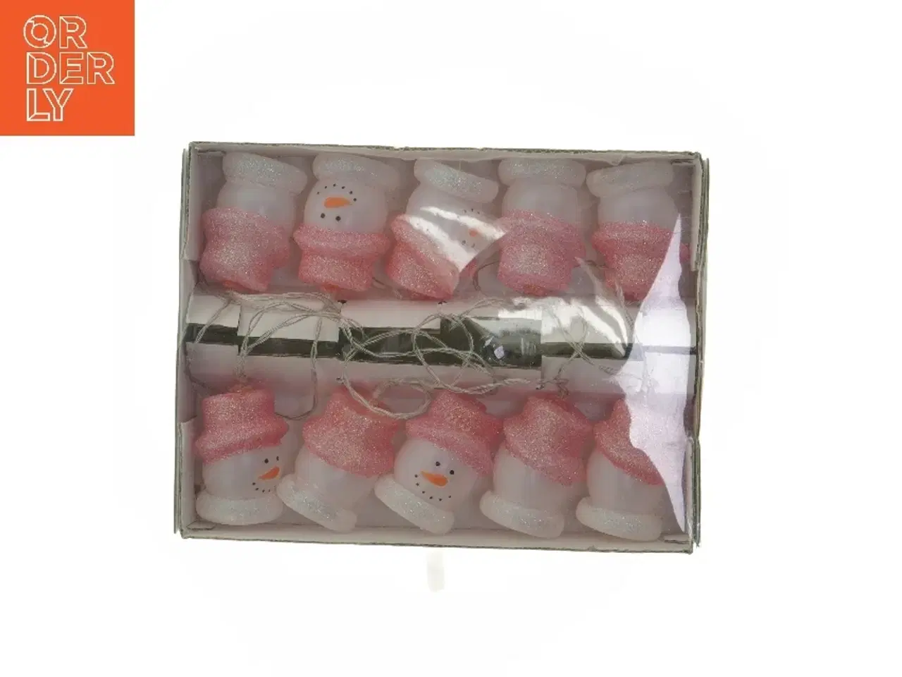 Billede 1 - Sneemand lyskæde (str. 6 cm)