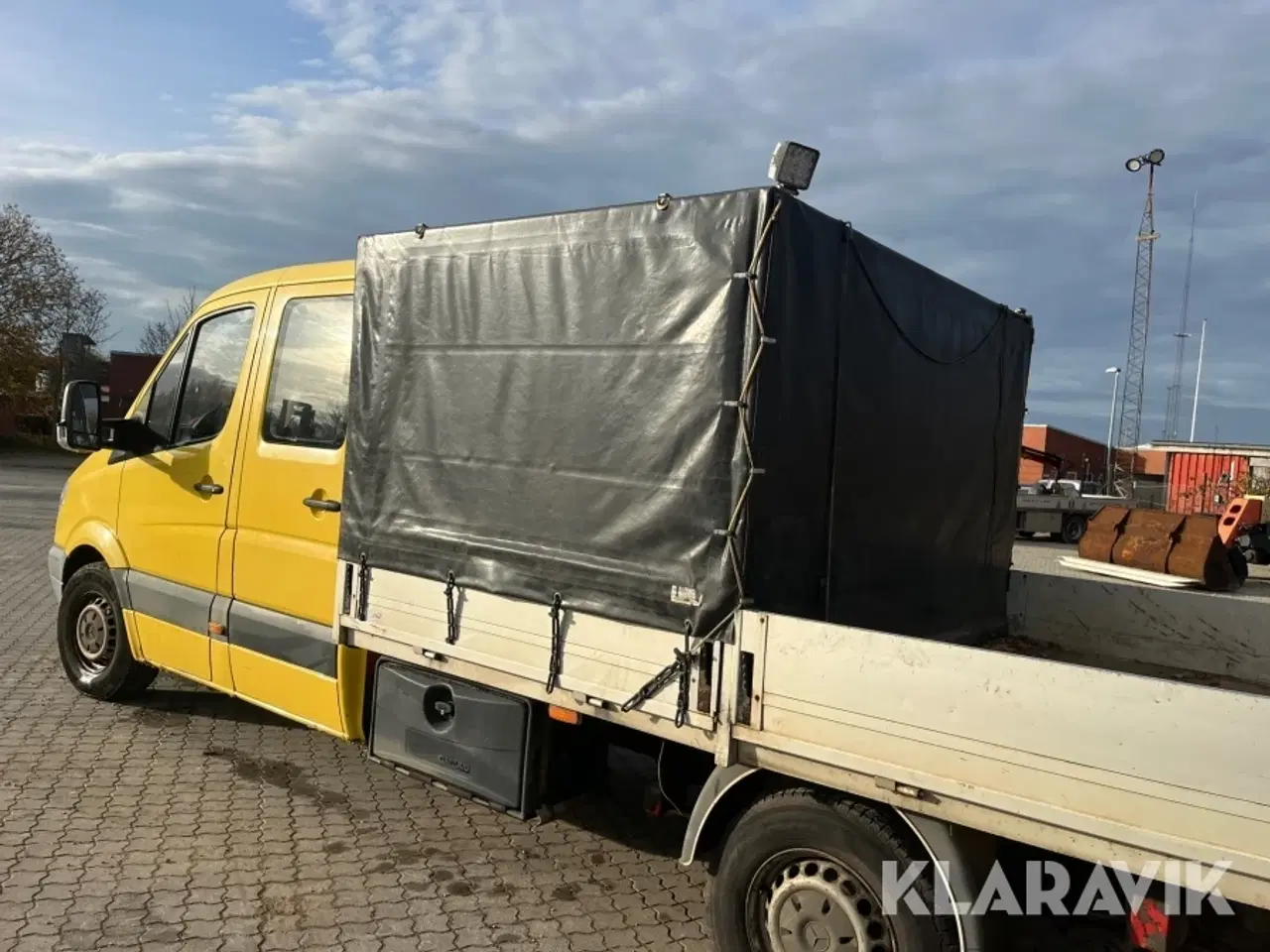 Billede 5 - Ladbil med kran Mercedes-Benz Sprinter 311 Cdi