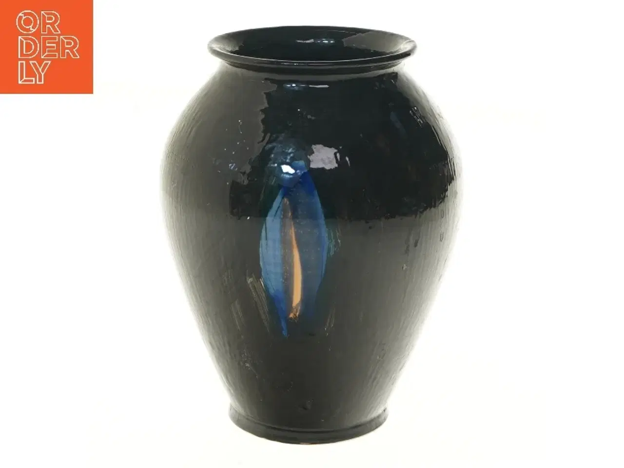 Billede 1 - Ulsnes Keramik vase (str. Ø 11 cm længde 22 cm)