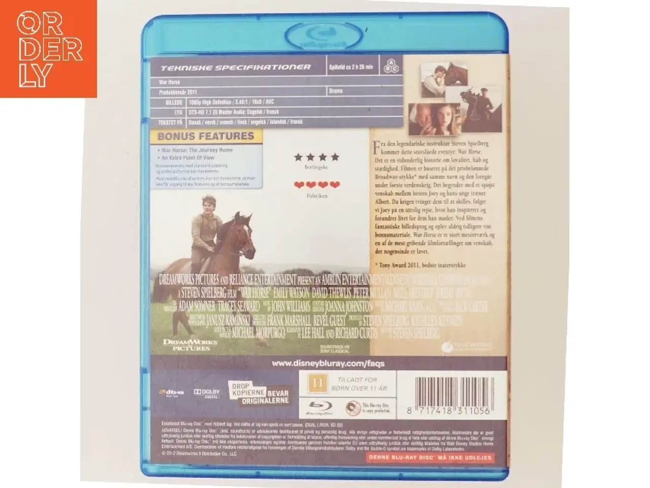Billede 3 - War Horse med Emily Watson (DVD)