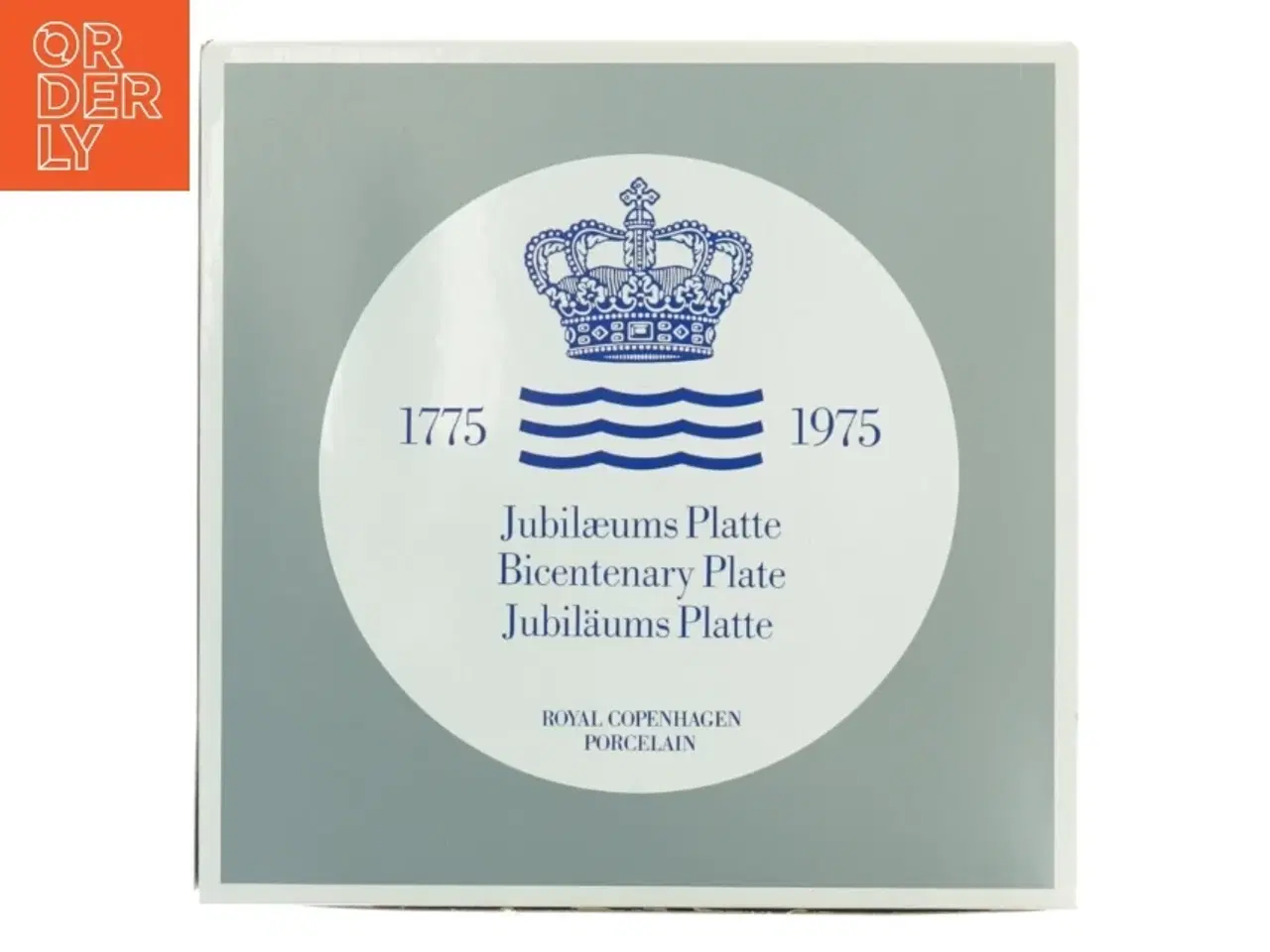 Billede 5 - Royal Copenhagen Jubilæumsplatte fra Royal Copenhagen (str. Diameter 18 cm)